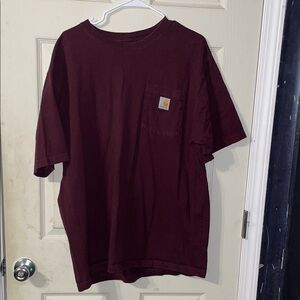 Carhartt Men's Maroon Shirt